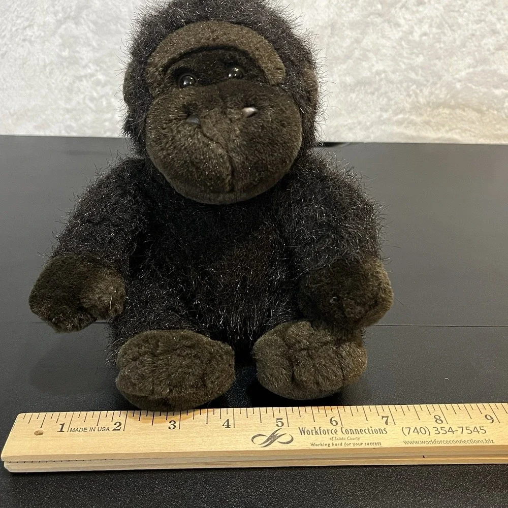 Baby Gorilla Plush FAO Schwarz 5th Avenue Stuffed Animal Toy 7
